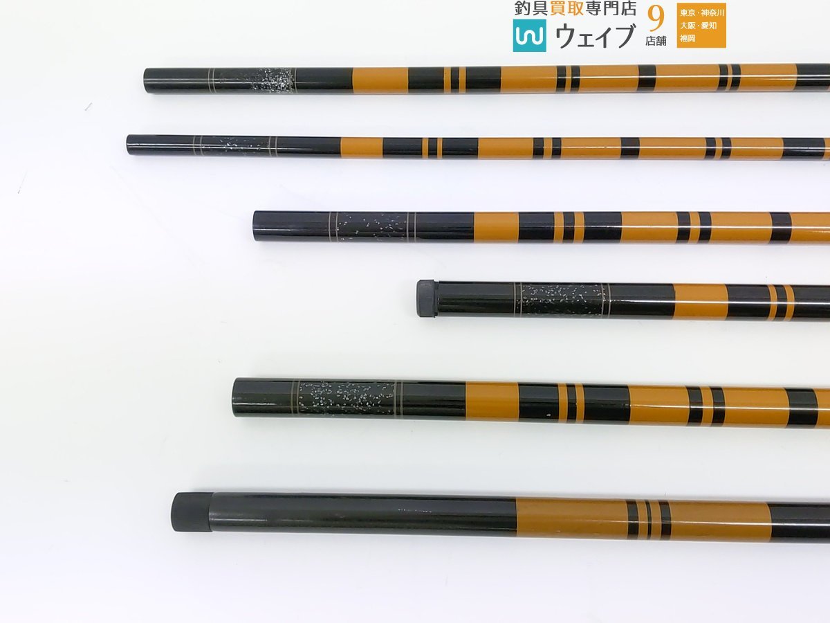 ヘラブナ竿セット 松風15ダイワ黄金360オリンピック奥利根300。3本