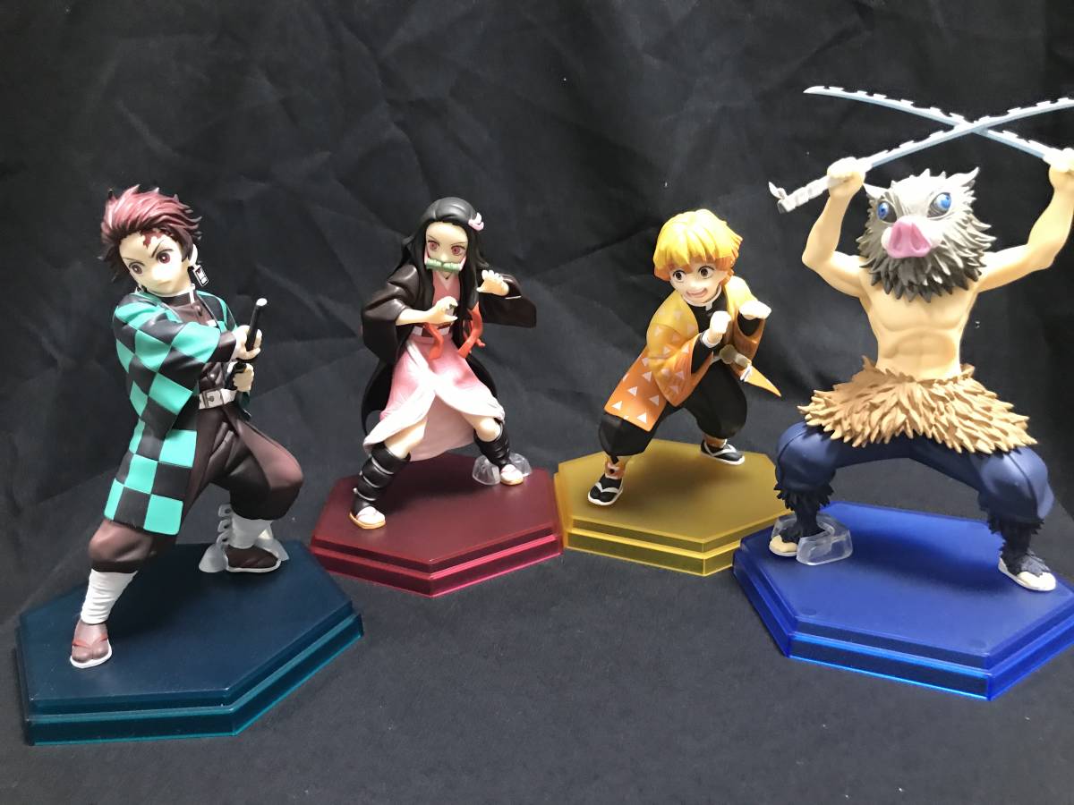 POP UP PARADE 鬼滅の刃 中古 9体セット 炭治郎・禰豆子・伊之助・