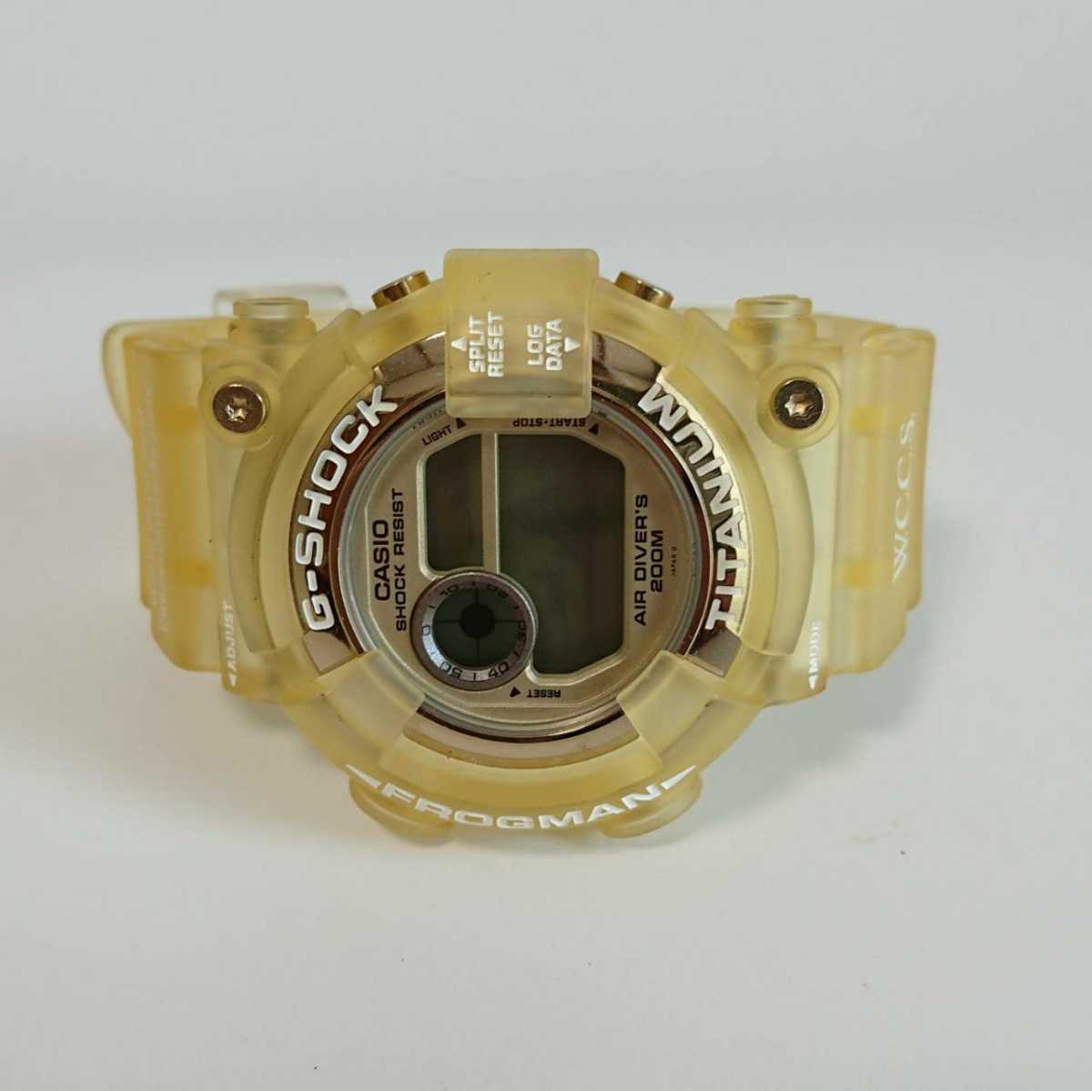 G-SHOCK FROGMAN DW-8201WC 電池切れ G-ショック フロッグマン 