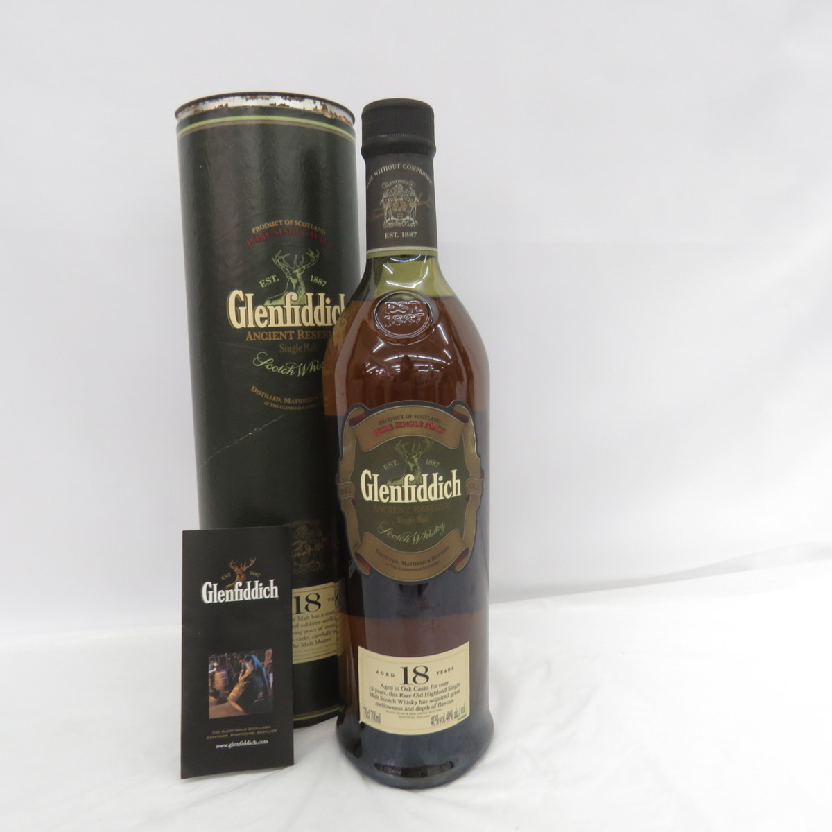 18年 グレンフィディック エンシェントリザーブ 旧ボトルGlenfiddich