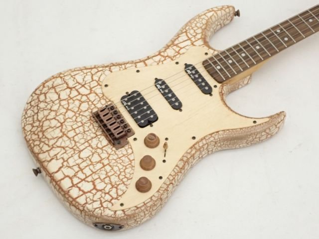 Badwater AXL Guitar Electric SRO Axl Distressed Guitars | - Brown