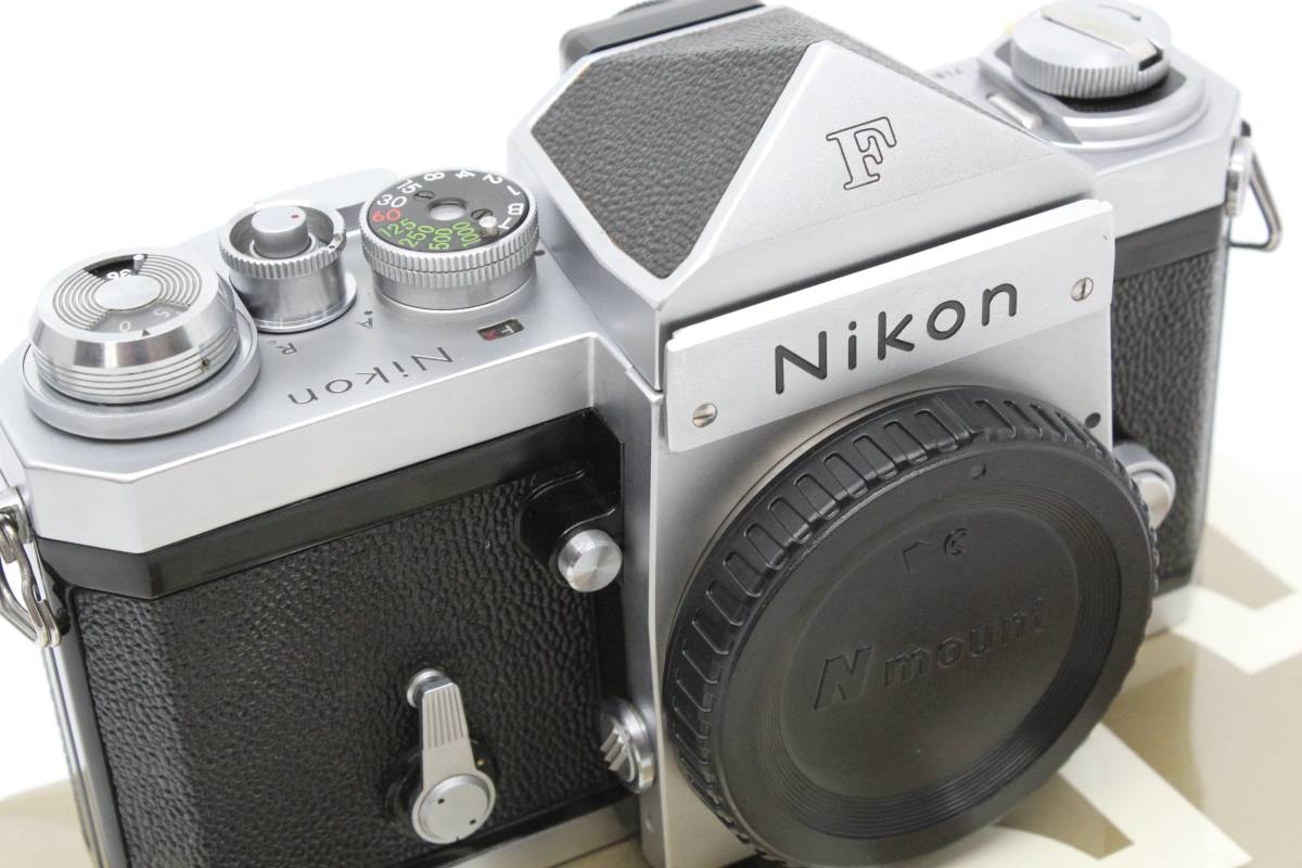 動作確認済／超美品】 ニコン Nikon F アイレベル ボディ シルバー 718 