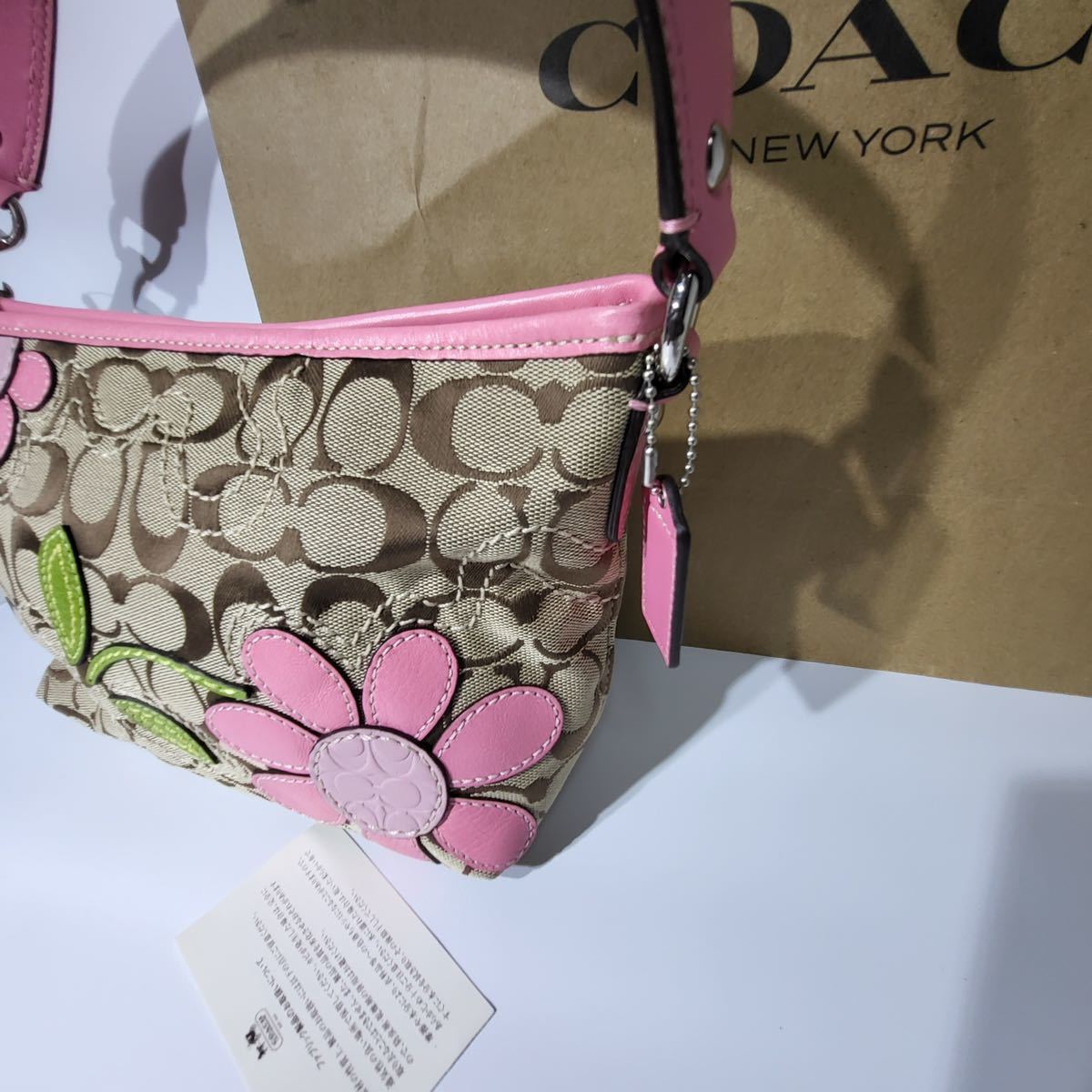 COACH シグネチャー フラワー バッグ 新品未使用