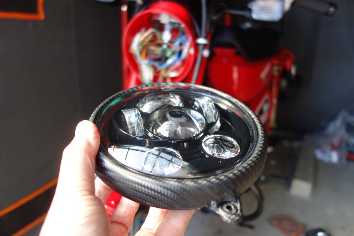 CT110 ハンターカブ LEDヘッドライト 中古品 カブ