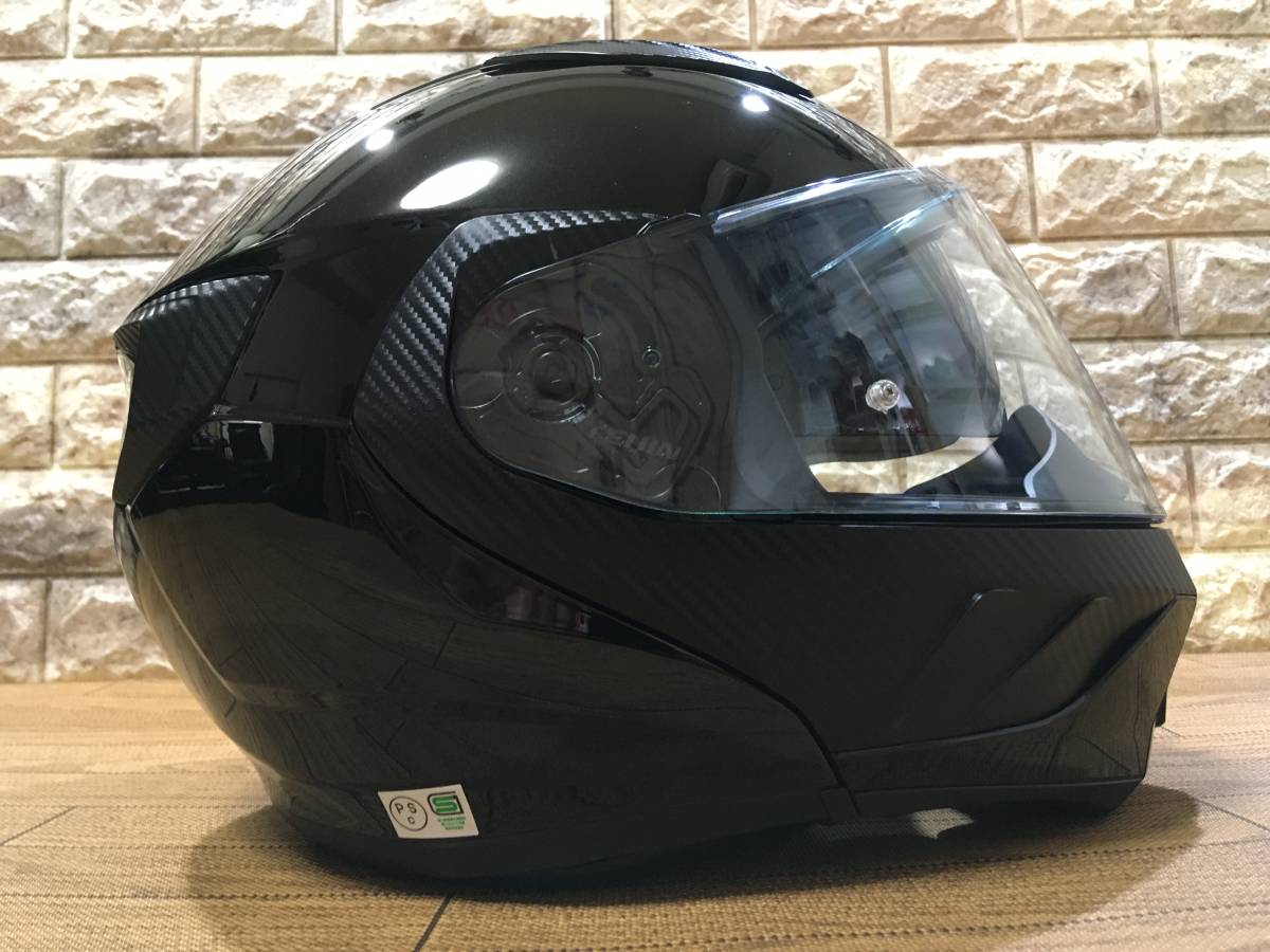 OGK kabuto RYUKI システムヘルメット メタリックブラック色 57-58cm M 