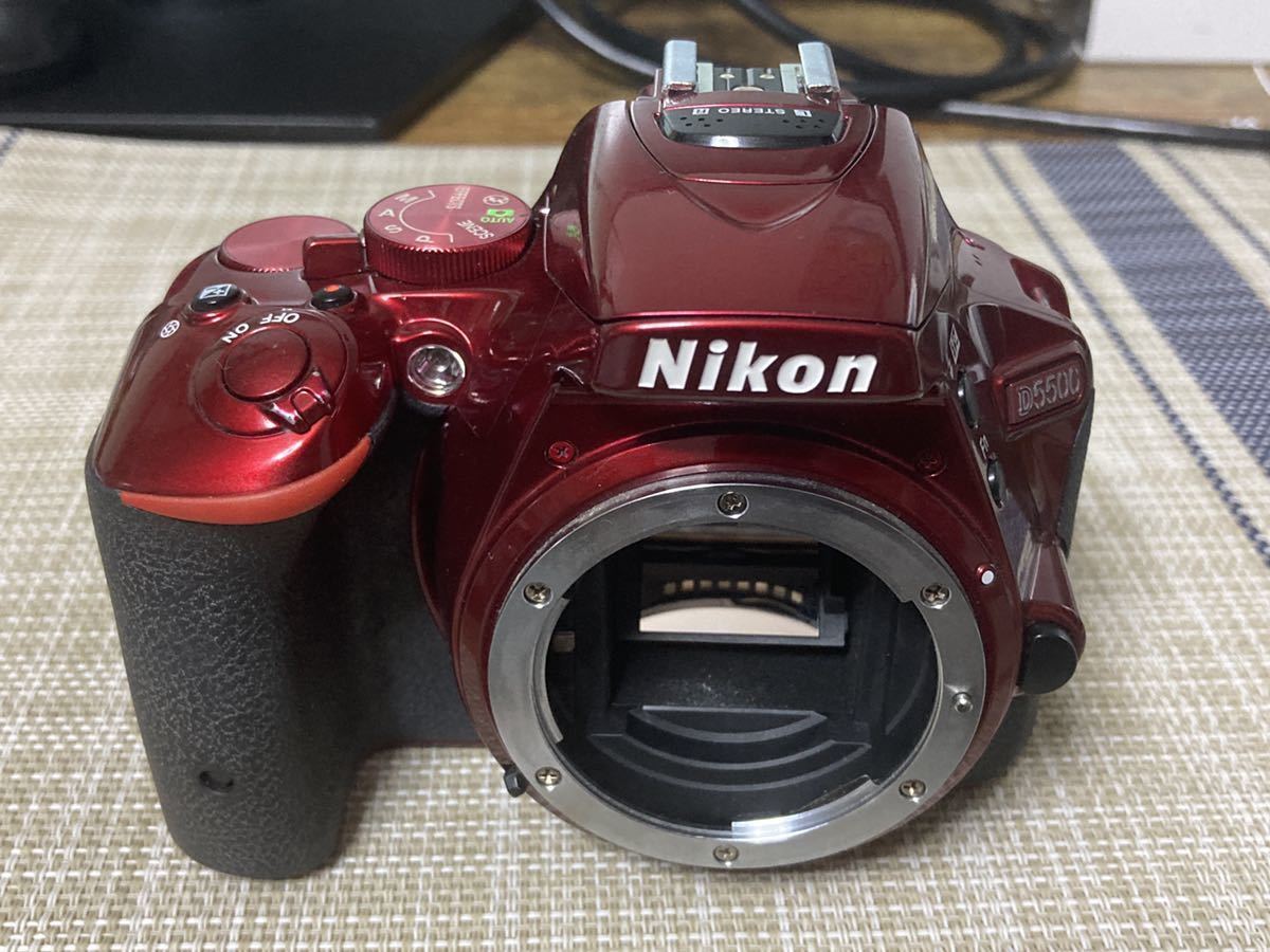 D5500 ボディ Nikon レッド ニコン デジタル一眼レフ 公式通販 中古