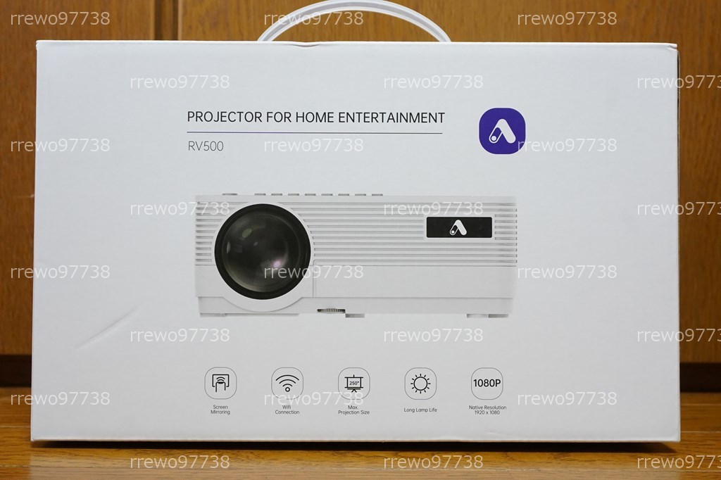 【新品】アクロージョイ RV500 LEDプロジェクター フルHD AirPlay Miracast Wi-Fi Bluetooth v5.1 HDMI RCA USB 最大200インチ 台形補正 アクロージョイ RV500 RV500軽量設計で驚くほど魅力的な小型 ハイコスパ！ コンパクト高画質プロジェクターを検証してみた！提供でもガチレビュー！！ Projector