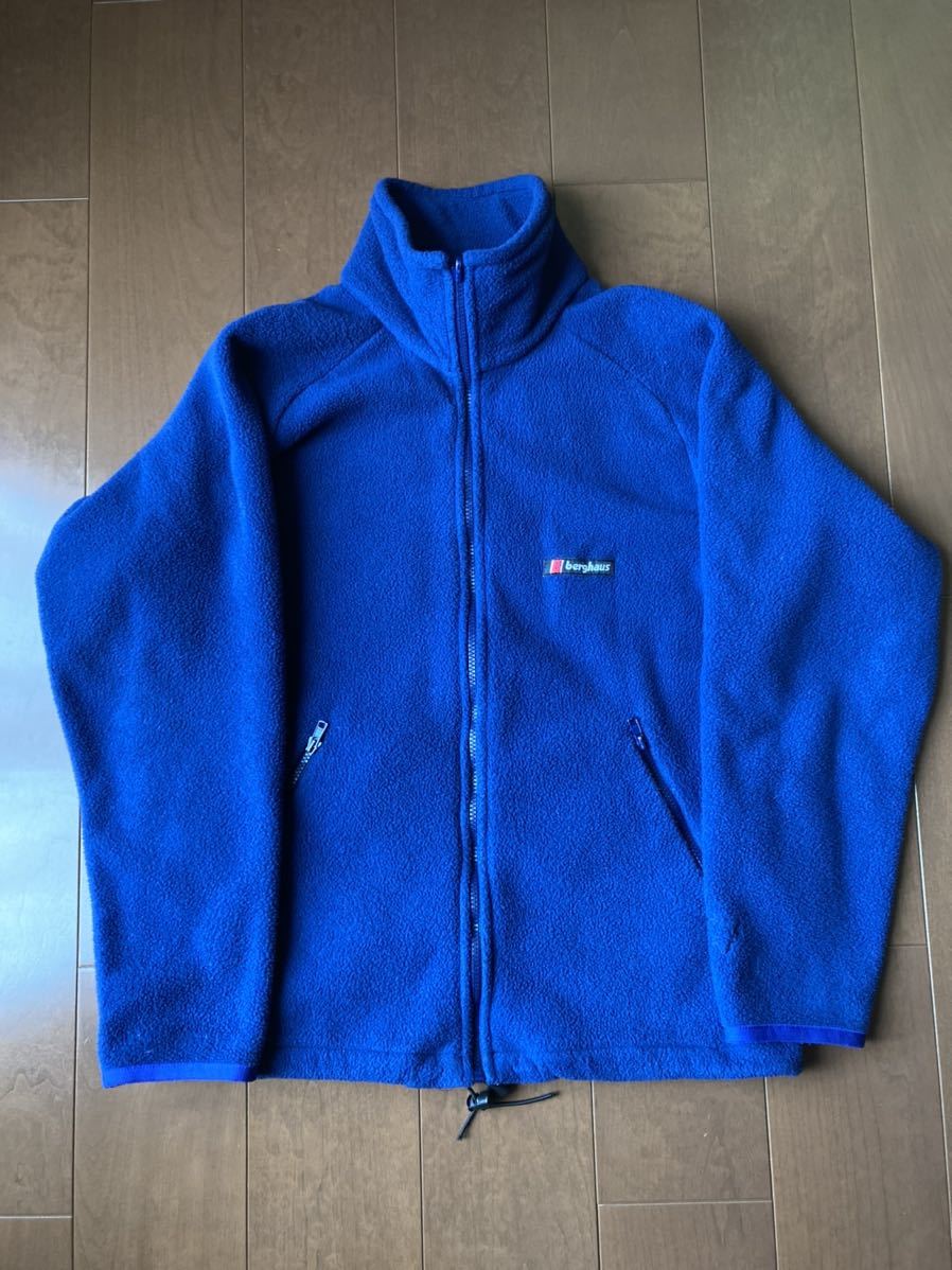 Berghaus フリース　ジャケット 紺　サイズL jamiroquai