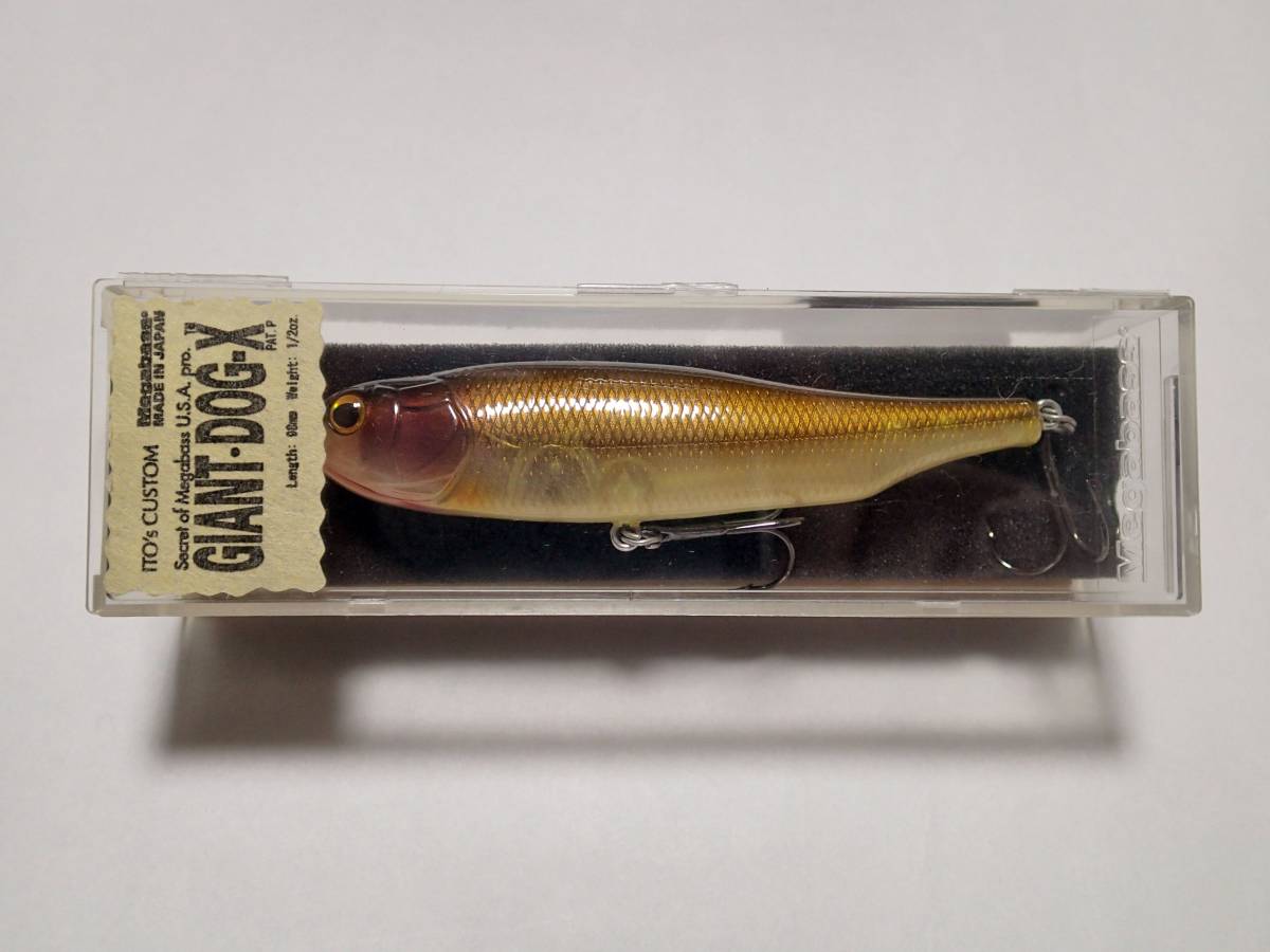 □ メガバス Megabass ジャイアントドッグX SG カワムツ 98 GIANT DOG