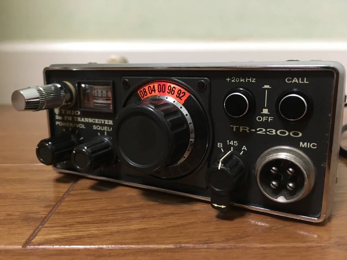 TRIO TR-2300 Yahoo!オークション FMトランシーバー 144MHz ト