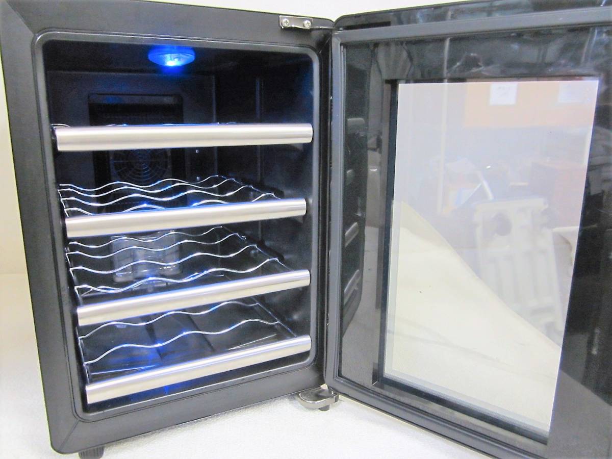 シロカ LOUNGE ラウンジ 12本収納 ワインセラー LNE-W2312B 内容量35L