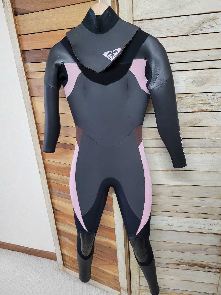 ROXY ロキシー フルスーツ セミドライ 裏地起毛 ノンジップ ネック