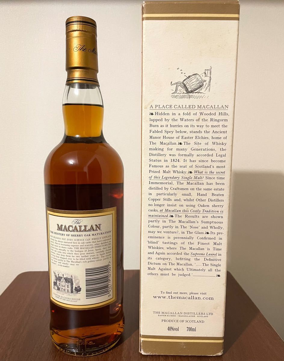 10年 マッカラン MACALLAN 700ml ファインオーク ザ・マッカラン