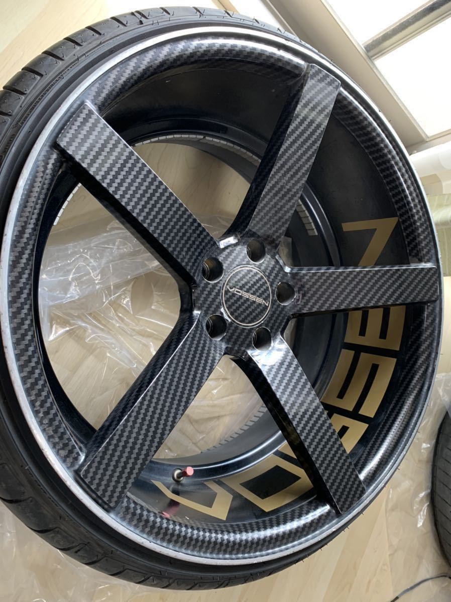 vossen cv3 10.5jオフセット+25mm 4本通し 室内保管
