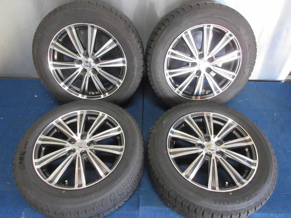 【お買い得，爆買い】 9分山 18.19年製 ヨコハマice GUARD IG50plus 215/60R17 ENKEI エンケイ SMACK 17&times;7J +48 5H-114.3 4本セット C324(スタッドレスタイヤ)｜売買されたオークション情報、yahooの商品情報をアーカイブ公開 - オー 5穴