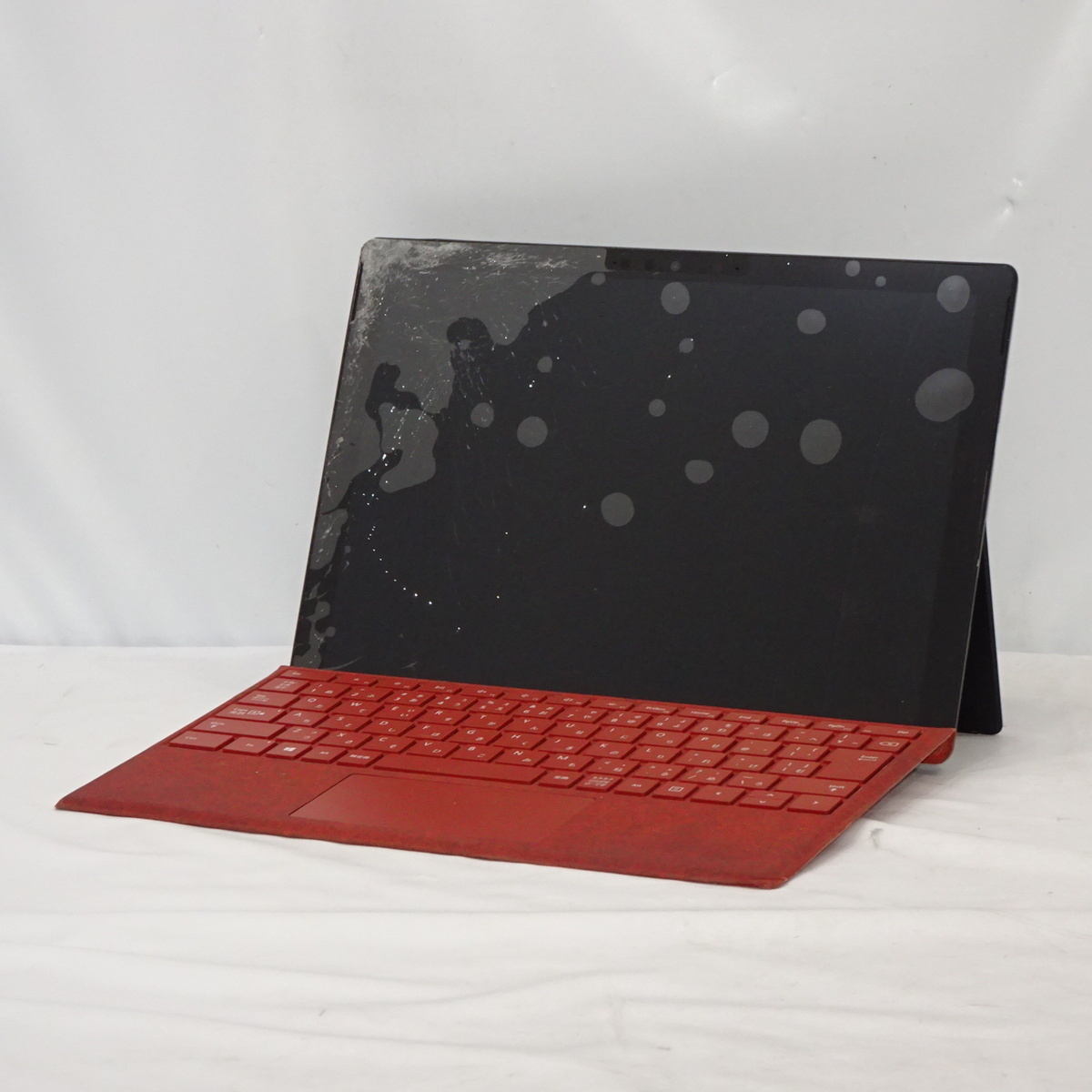 【ジャンク】Microsoft Surface Pro7 Core i5-1035G4 1.1GHz/8GB/SSD256GB/OSなし/筐体破損【栃木出荷】