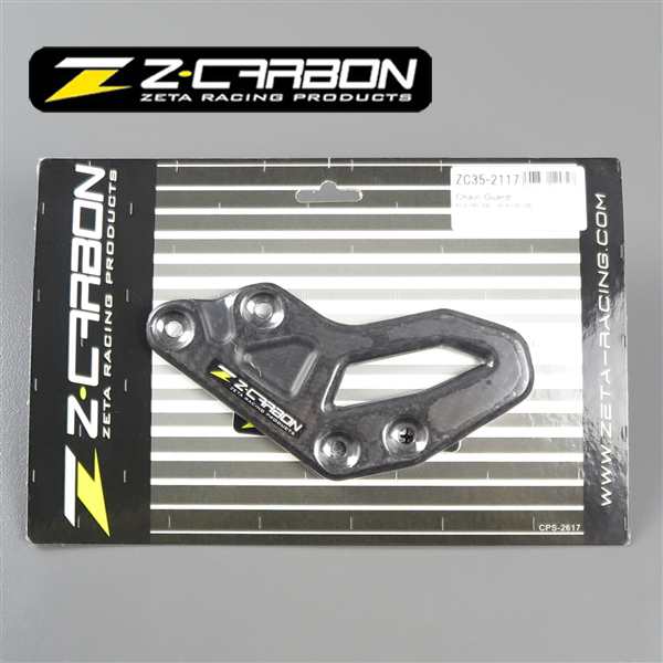 ◇KLX140/KLX150S Z-CARBON カーボン チェーンガイド/ガード 展示品