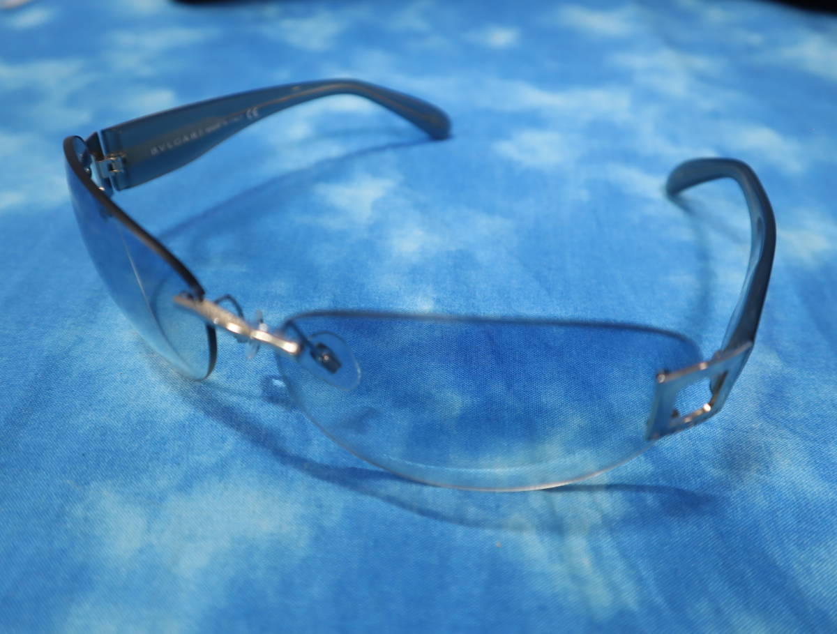 ★BVLGARI ブルガリ サングラス 620 120/8F 69□15 115 ブルーグレー系 ケース クロス 綺麗 サングラス BVLGARI 国内正規品ブルガリ ブルガリ&frasl;ブルガリブルガリラインストーン ブルガリのサングラス（BVLGARI） アジアンフィット