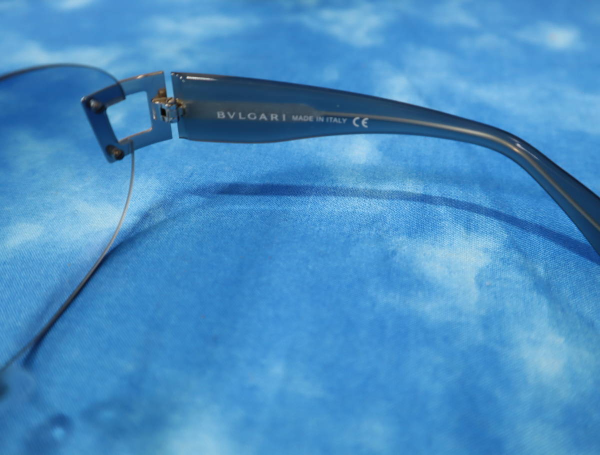 ★BVLGARI ブルガリ サングラス 620 120/8F 69□15 115 ブルーグレー系 ケース クロス 綺麗 サングラス BVLGARI 国内正規品ブルガリ ブルガリ&frasl;ブルガリブルガリラインストーン ブルガリのサングラス（BVLGARI） アジアンフィット