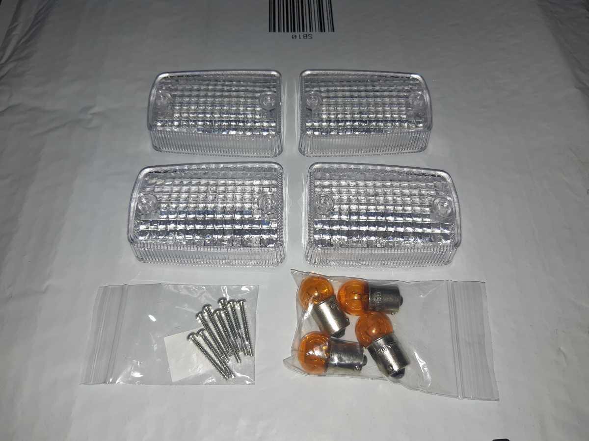 爆買い，限定SALE】 スーパーカブ カスタム 角目 クリアウインカー