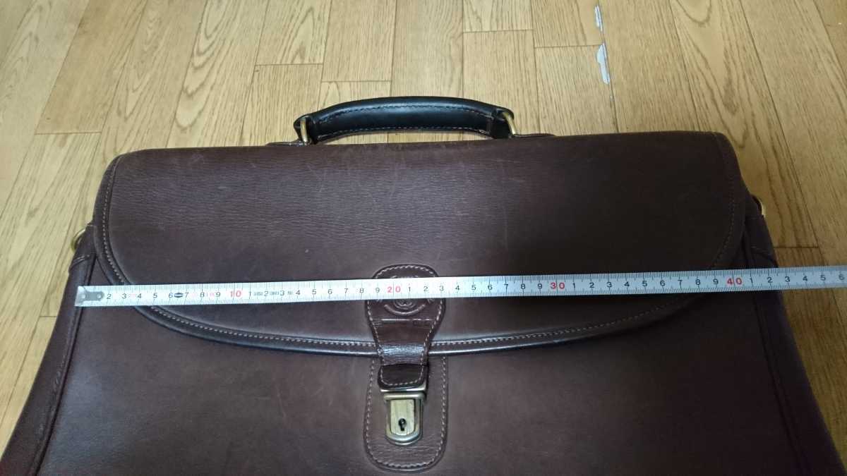 GHURKA no.183 ビジネスバッグ ブリーフケース 本革 2way ビジネスバック グルカ ヴィンテージ ブラウン brown 