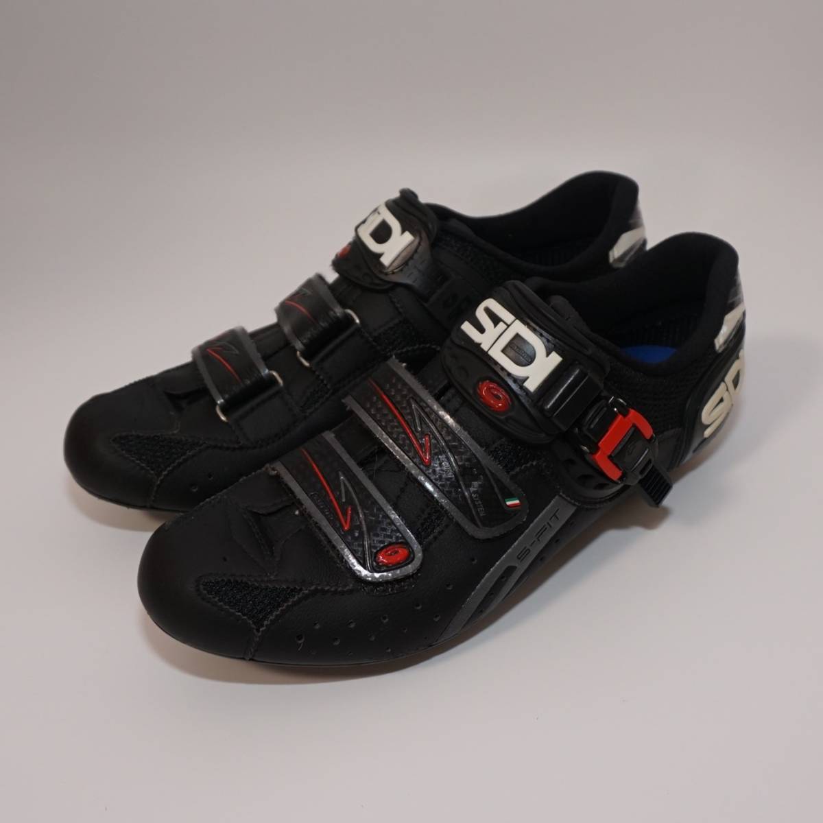 SIDI　ビンディングシューズ　genius 5-fit　サイズ43　ブラック シディ　ロードバイク　約26.5cm