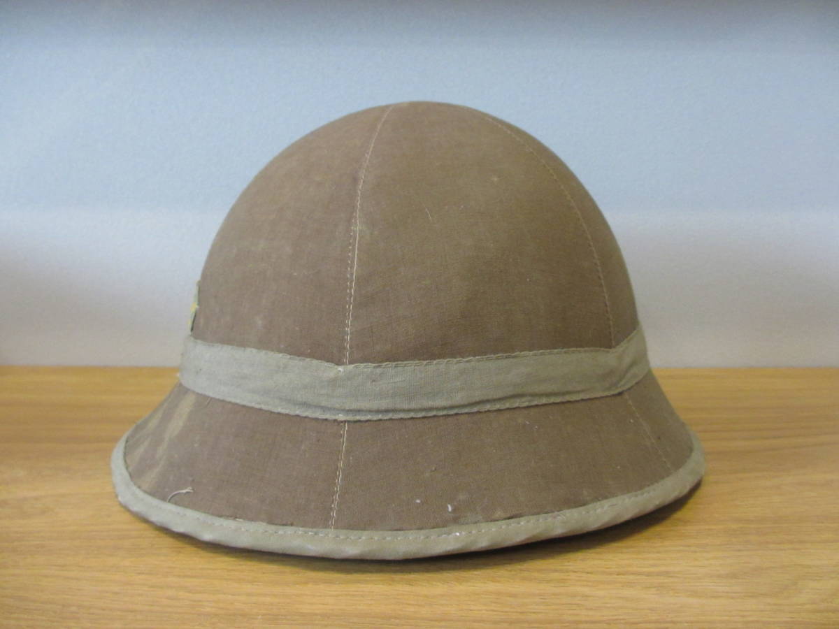 ▽J⑤1001 当時物 旧日本軍 防暑帽 2点まとめ 軍帽 軍装備 軍装 軍服 