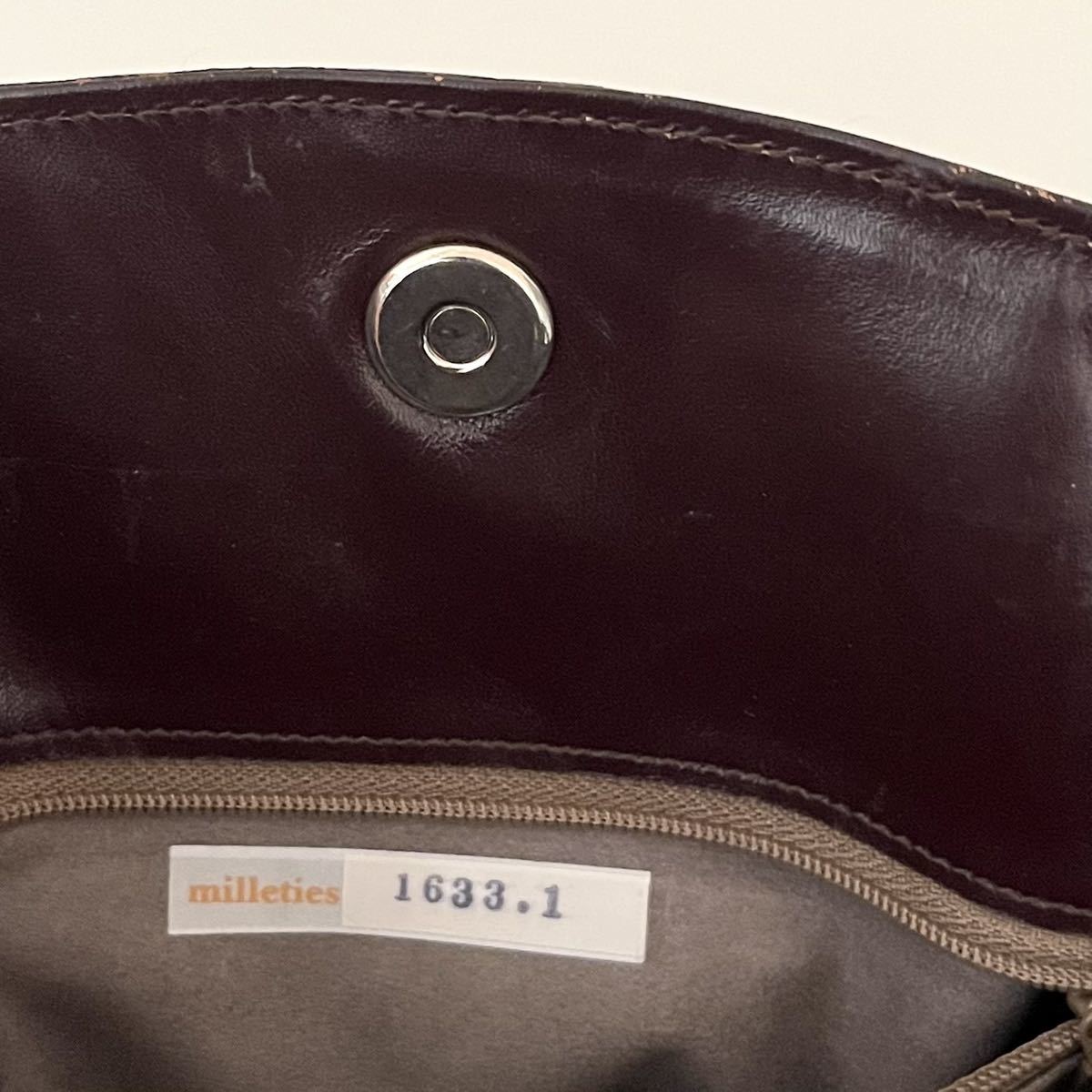 JRA認定 milleties ミレッティーズ クロコダイル革 ハンドバッグ 