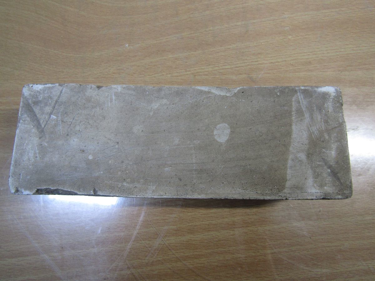天然砥石 18.5cm 1.46kg 大工道具 小刀 包丁 カミソリ ナイフ 彫刻