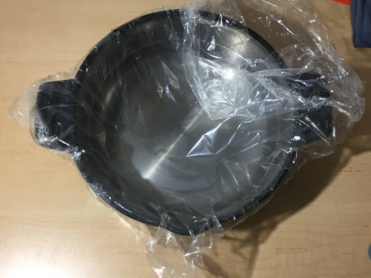天麩羅鍋 天ぷら鍋 両手鍋 岩手 山王堂謹製 久慈砂鉄 久慈砂鉄鍋