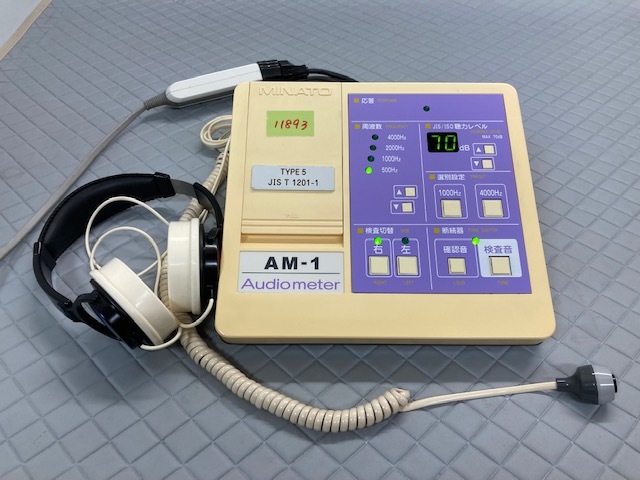オージオメーター｜ミナト医科学株式会社｜AM-1｜中古医療機器の