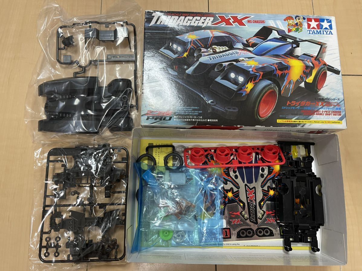 ミニ四駆　3点　未組立 タミヤ ミニ四駆特別企画 ネオトライダガーZMC カーボンスペシャル