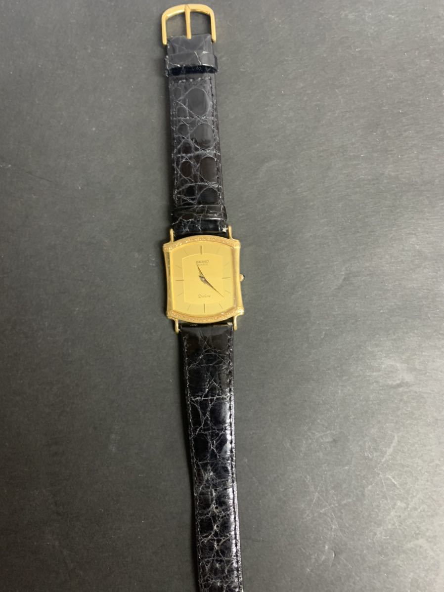 m SEIKO セイコー Dolce ドルチェ 14K 9520-5070 動作未確認 さ行