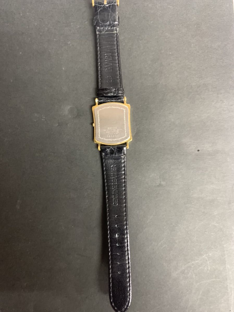 m SEIKO セイコー Dolce ドルチェ 14K 9520-5070 動作未確認