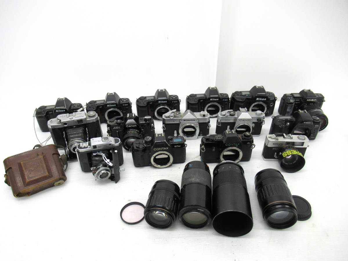 CANON/CONTAX/KONICA/MAMIYA/MINOLTA/Nikon】未④309//カメラ・レンズ