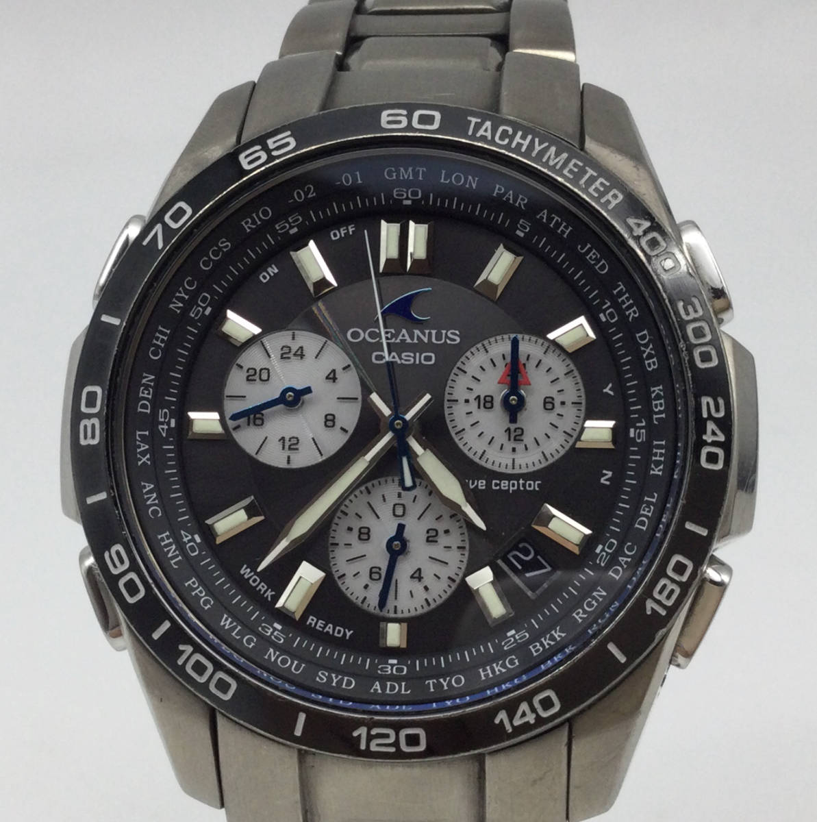 7116CASIO カシオ OCEANUS オシアナス OCW-600 4329 チタン