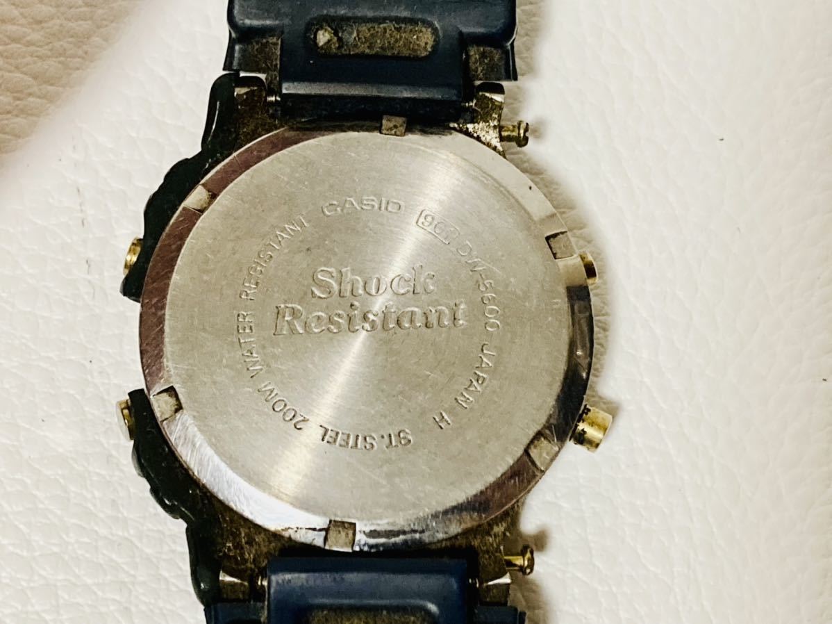 極ジャンク CASIO カシオ G-SHOCK 901 DW-5600 デジタル 腕時計 (検索