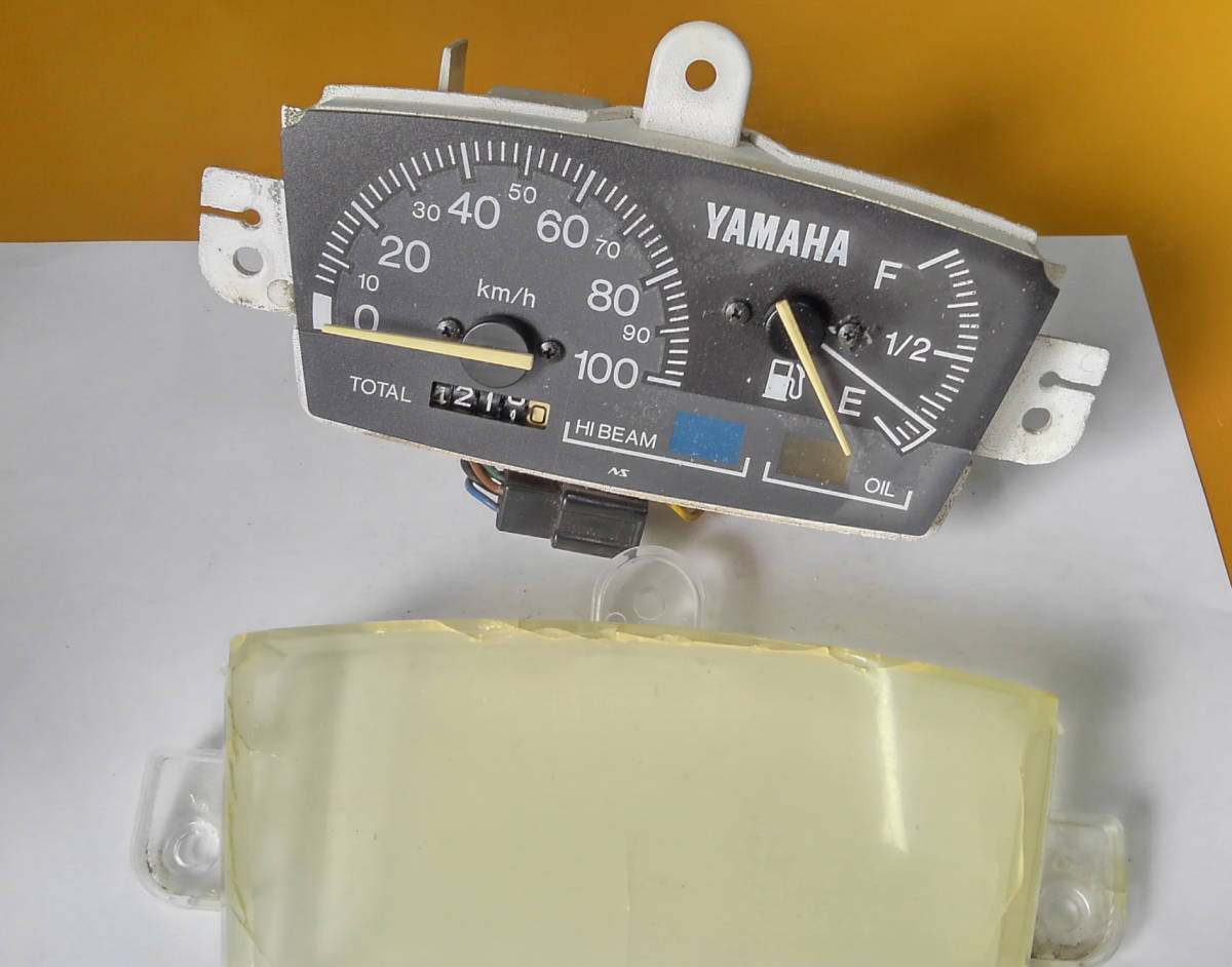 中古 ヤマハ 純正 スピードメーター アクシス90 ジョグ 100km 3WF AXIS