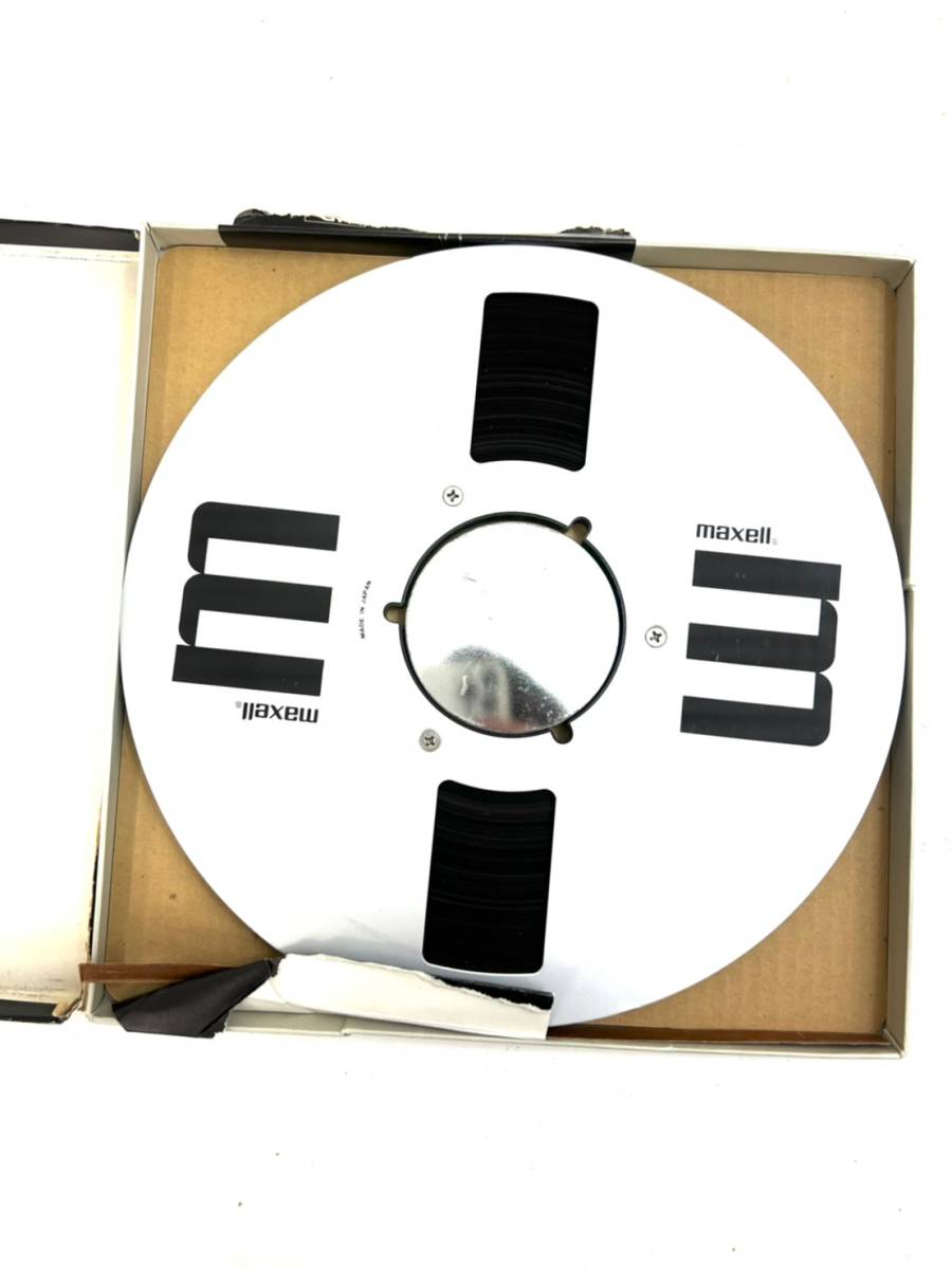 【現状品】maxell マクセル UDXL 35-180B Sound Recoading Tape オープンリールテープ 10号