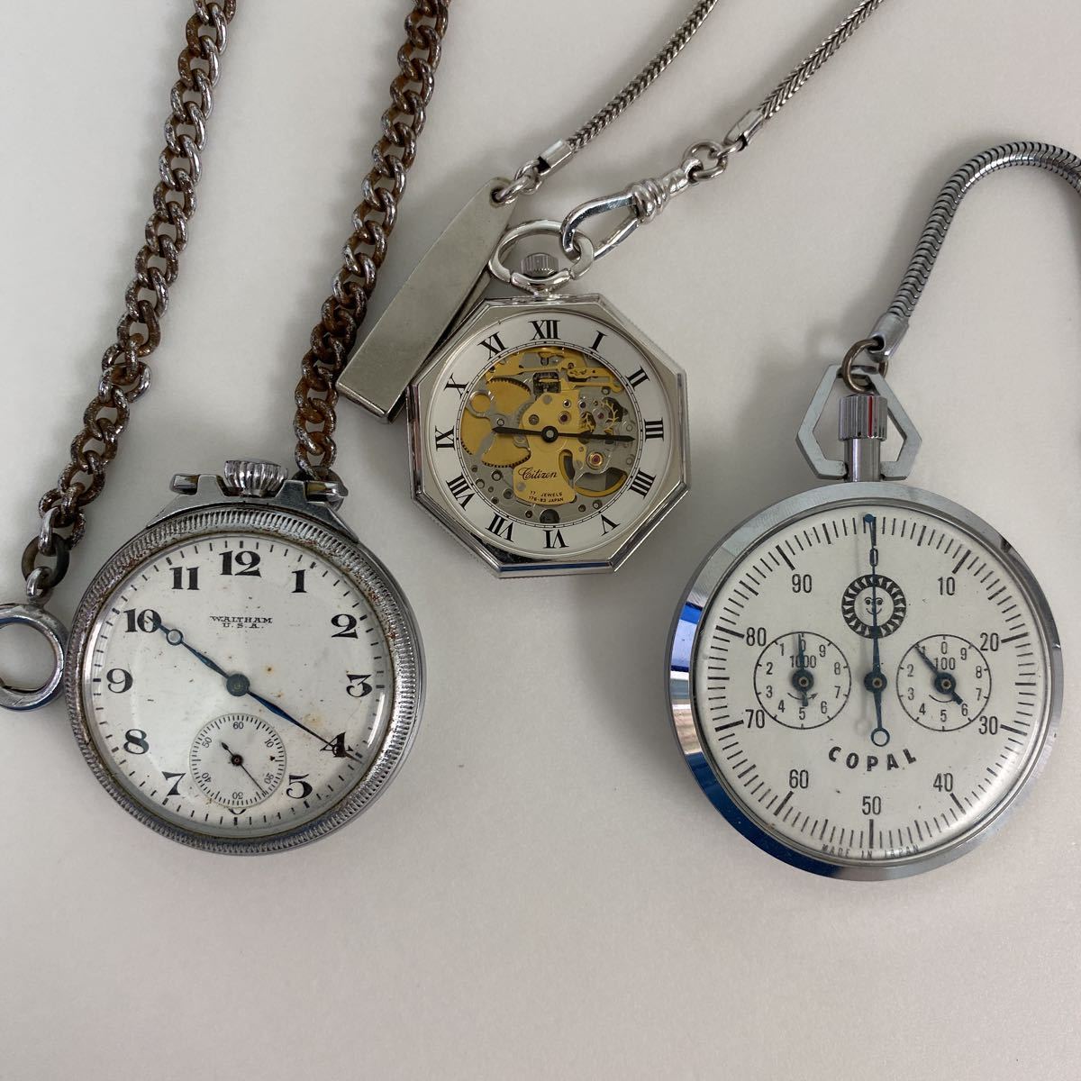 A17 CITIZEN WALTHAM COPAL シチズン ウォルサム コパル 懐中時計 