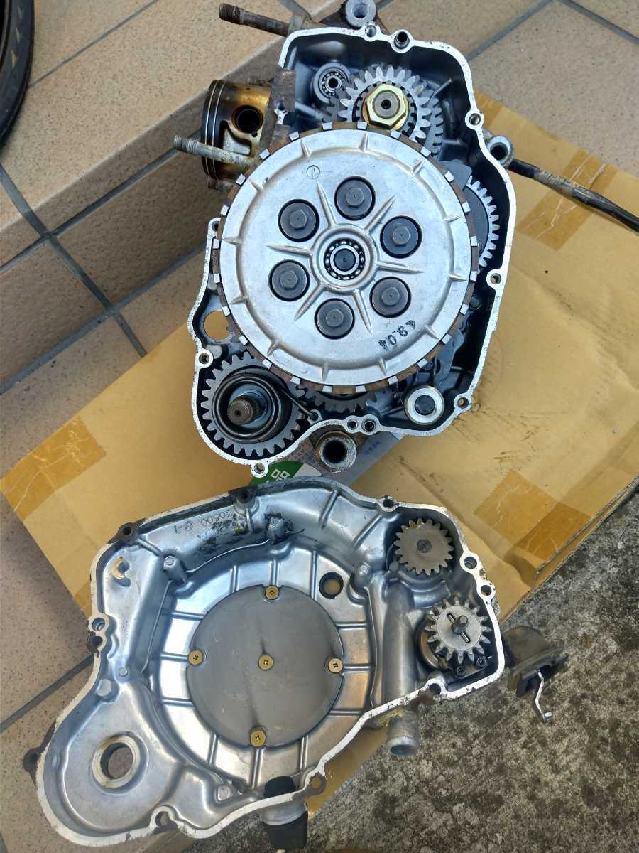 カワサキ KDX250SR エンジン腰下焼き付きジャンク 部品取り