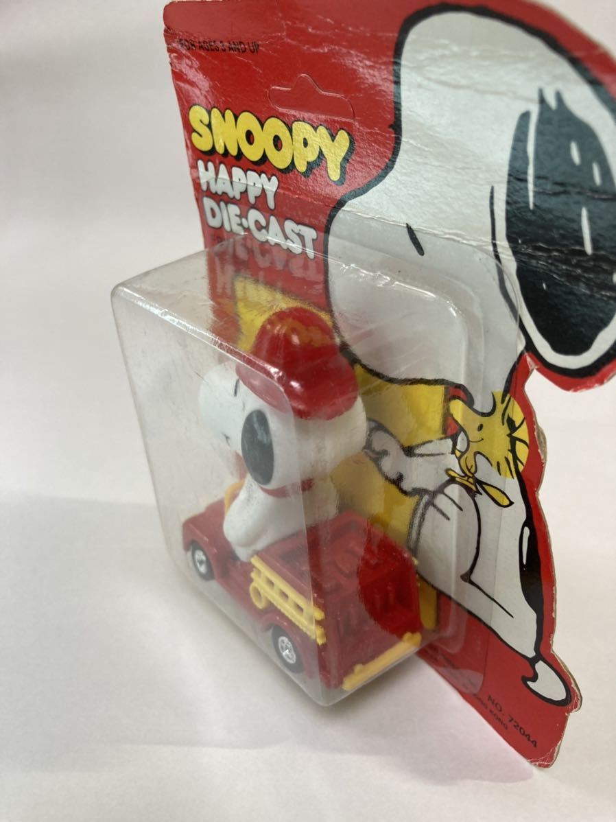 AVIVA スヌーピー HAPPY DIE CAST SNOOPY IN FIRE ENGINE（ビック