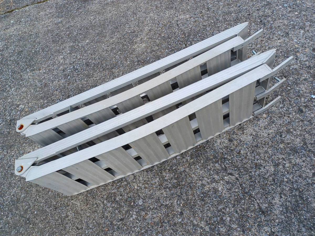 中古】アルミラダー2本セット