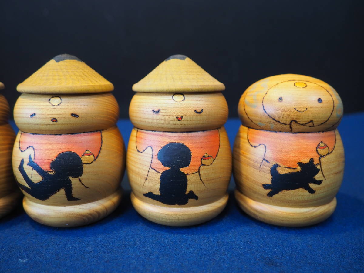 こけし まとめ 伝統工芸品 郷土玩具 日本人形 木製 置物 土産物 次郎長