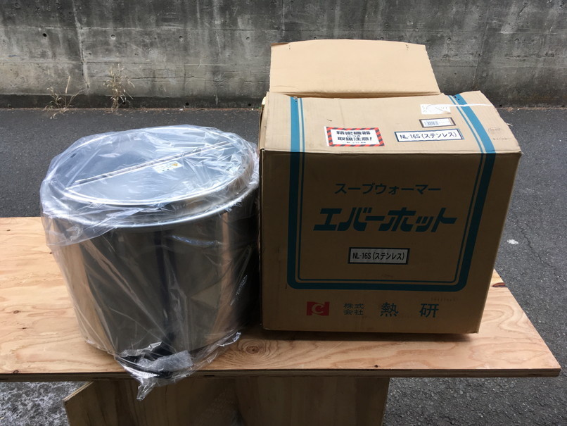 新品展示品】EA220108M@エバーホット◇スープウォーマー◇100V◇NL-16S