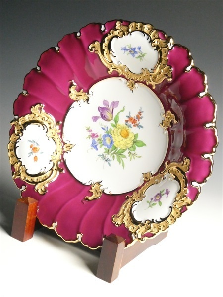 MEISSEN マイセン　Bフォーム　グランツゴールド　緑ソーサー MEISSEN マイセン Bフォーム グランツゴールド 緑ソーサー