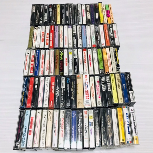 カントリーミュージックカセットテープセット売り 1980年代 12本 