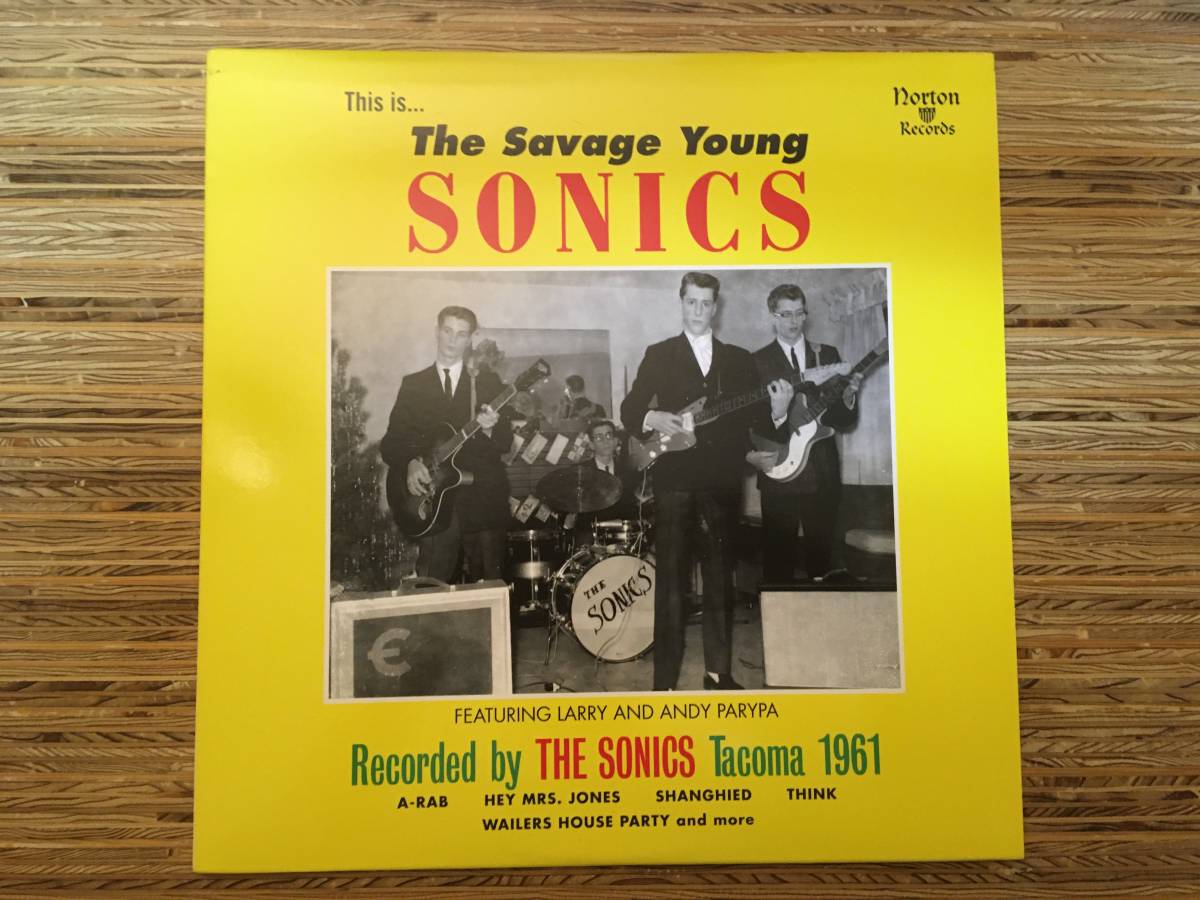 SONICS THE BOOM The Norton LP Sonics Records 0 OUR TALENT Boom