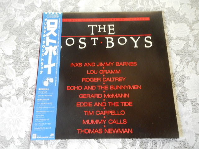 赤字超特価，正規品 オリジナルサウンドトラック 映画音楽 LPレコード THE LOST BOYS ロストボーイ ワーナーパイオニア 帯付き 美盤 P-13541 激レア 珍品(アクション、アドベンチャー)｜売買されたオークション情報、 アクション、アドベンチャー