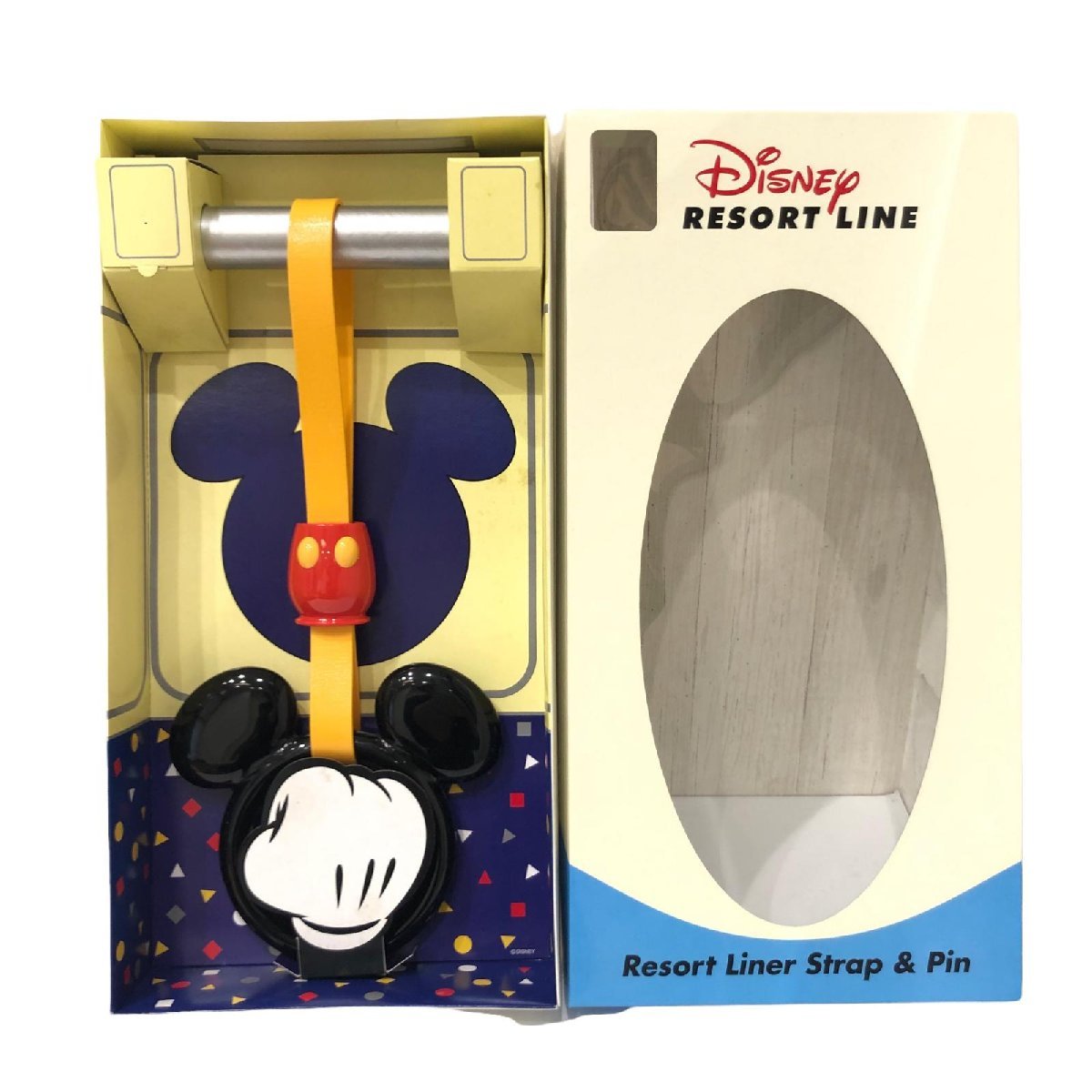 未使用保管品 Disney ディズニー TDR ディズニー リゾートライン ストラップ つり革 認定書付き 雑貨